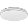 HLW LED LED Ceiling Lamp - Ceiling Lighting - Trion Tocomo - 24W - Dimmable - Adjustable Color - Remote Control - Round - Matte White - Aluminum