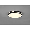 HLW LED LED Ceiling Light - Ceiling Lighting - Trion Tocomo - 24W - Dimmable - Adjustable Color - Remote Control - Round - Matte Black - Aluminum