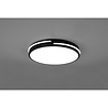 HLW LED LED Ceiling Light - Ceiling Lighting - Trion Tocomo - 24W - Dimmable - Adjustable Color - Remote Control - Round - Matte Black - Aluminum