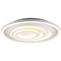 LED Ceiling Light - Ceiling Lighting - Trion Kamaro - 40W - Dimmable - Adjustable Color - Remote Control - Round - Matte White - Aluminum