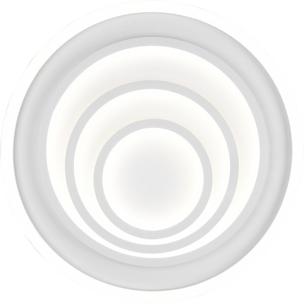 HLW LED LED Plafondlamp - Plafondverlichting - Trion Kamaro - 40W - Dimbaar - Aanpasbare Kleur - Afstandsbediening - Rond - Mat Wit - Aluminium HLW LED LED Plafondlamp - Plafondverlichting - Trion Kamaro - 40W - Dimbaar - Aanpasbare Kleur - Afstandsbediening - Rond - Mat Wit - Aluminium