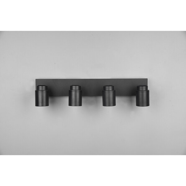 HLW LED LED Plafondspot - Trion Artion - GU10 Fitting - Spatwaterdicht IP44 - Rechthoek - Mat Zwart - Aluminium HLW LED LED Plafondspot - Trion Artion - GU10 Fitting - Spatwaterdicht IP44 - Rechthoek - Mat Zwart - Aluminium