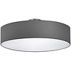 Trion Hotia LED Ceiling Light 3x E27 Matte Gray Ø50cm Trion Hotia LED Ceiling Light 3x E27 Matte Gray Ø50cm