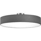 HLW LED LED Plafondlamp - Plafondverlichting - Trion Hotia - E27 Fitting - 5-lichts - Rond - Mat Grijs - Aluminium