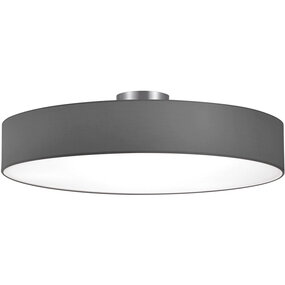 Trion Hotia Plafondlamp 5-lichts E27 65cm Matgrijs Aluminium Trion Hotia Plafondlamp 5-lichts E27 65cm Matgrijs Aluminium