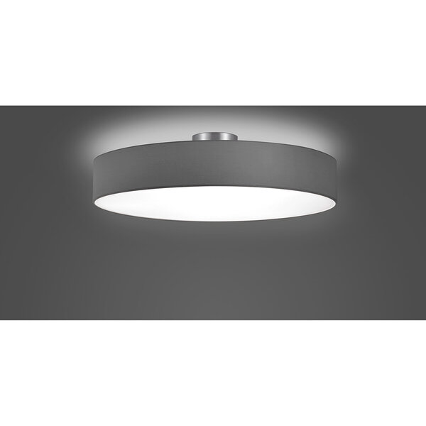 HLW LED LED Plafondlamp - Plafondverlichting - Trion Hotia - E27 Fitting - 5-lichts - Rond - Mat Grijs - Aluminium HLW LED LED Plafondlamp - Plafondverlichting - Trion Hotia - E27 Fitting - 5-lichts - Rond - Mat Grijs - Aluminium