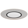 HLW LED LED Ceiling Lamp - Ceiling Lighting - Trion Virsa - 70W - Adjustable Color - Dimmable - Remote Control - Round - Matte Nickel - Aluminum