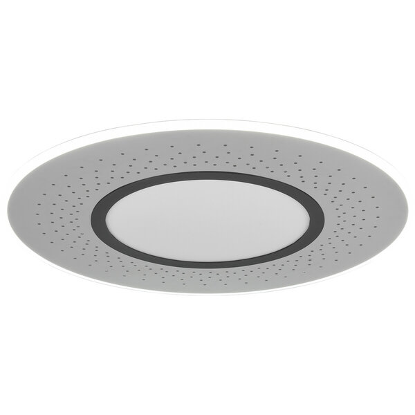 HLW LED LED Plafondlamp - Plafondverlichting - Trion Virsa - 70W - Aanpasbare Kleur - Dimbaar - Afstandsbediening - Rond - Mat Nikkel - Aluminium HLW LED LED Plafondlamp - Plafondverlichting - Trion Virsa - 70W - Aanpasbare Kleur - Dimbaar - Afstandsbediening - Rond - Mat Nikkel - Aluminium