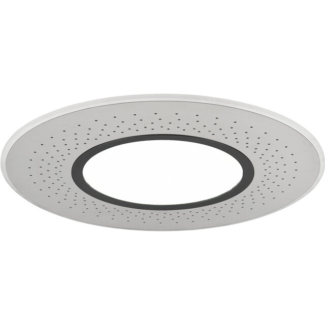 HLW LED LED Ceiling Lamp - Ceiling Lighting - Trion Virsa - 70W - Adjustable Color - Dimmable - Remote Control - Round - Matte Nickel - Aluminum