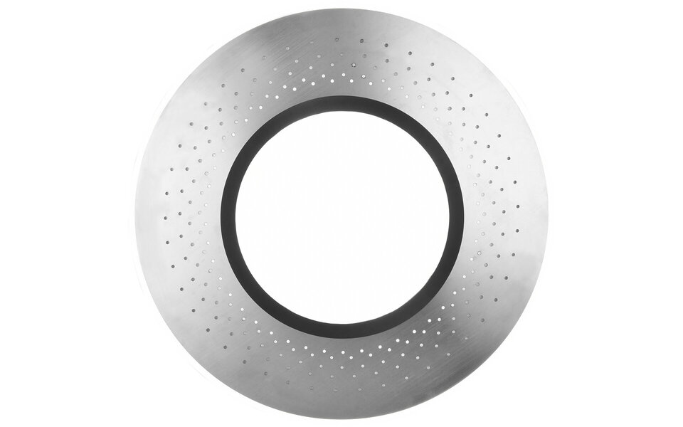 HLW LED LED Plafondlamp - Plafondverlichting - Trion Virsa - 70W - Aanpasbare Kleur - Dimbaar - Afstandsbediening - Rond - Mat Nikkel - Aluminium