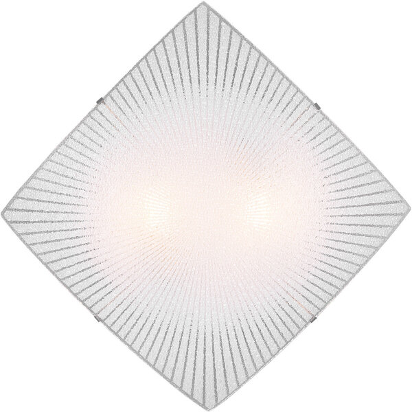 HLW LED LED Plafondlamp - Plafondverlichting - Trion Elize - E27 Fitting - 2-lichts - Vierkant - Mat Chroom - Aluminium HLW LED LED Plafondlamp - Plafondverlichting - Trion Elize - E27 Fitting - 2-lichts - Vierkant - Mat Chroom - Aluminium