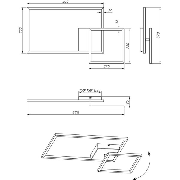 HLW LED LED Plafondlamp - Plafondverlichting - Trion Paderno - 25W - Natuurlijk Wit 4000K - Dimbaar - Rechthoek - Mat Nikkel - Aluminium HLW LED LED Plafondlamp - Plafondverlichting - Trion Paderno - 25W - Natuurlijk Wit 4000K - Dimbaar - Rechthoek - Mat Nikkel - Aluminium