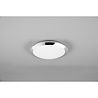 HLW LED LED Ceiling Light - Bathroom Light - Trion Hambert - 12W - Natural White 4000K - Splashproof IP44 - Round - Matte Chrome - Plastic HLW LED LED Ceiling Light - Bathroom Light - Trion Hambert - 12W - Natural White 4000K - Splashproof IP44 - Round - Matte Chrome - Plastic