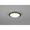 HLW LED LED Ceiling Light - Bathroom Light - Trion Hambert - 12W - Natural White 4000K - Splashproof IP44 - Round - Matte Black - Plastic HLW LED LED Ceiling Light - Bathroom Light - Trion Hambert - 12W - Natural White 4000K - Splashproof IP44 - Round - Matte Black - Plastic