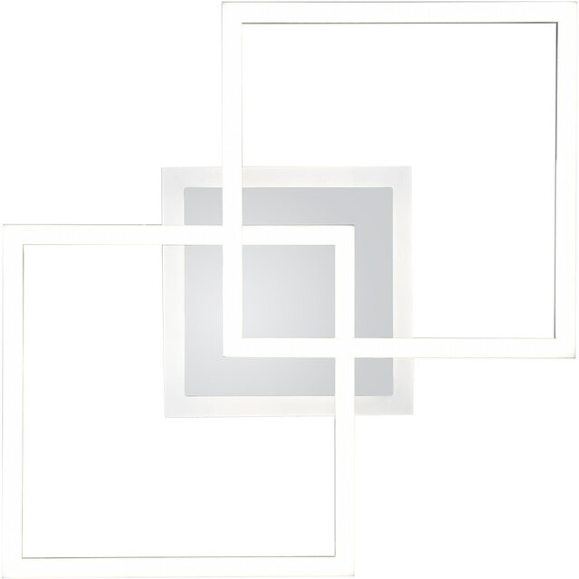 ronde witte LED plafondlamp 25W met 2600 lumen en neutraal wit licht 4000K dimbaar