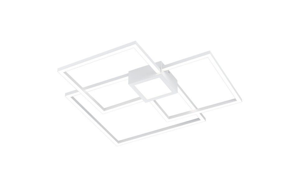 HLW LED LED Plafondlamp - Trion Hydro - 38W - Natuurlijk Wit 4000K - Dimbaar - Vierkant - Mat Wit - Aluminium HLW LED LED Plafondlamp - Trion Hydro - 38W - Natuurlijk Wit 4000K - Dimbaar - Vierkant - Mat Wit - Aluminium