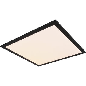 Trion Alina LED plafondlamp Ø45 cm mat zwart 18W 3000K Trion Alina LED plafondlamp Ø45 cm mat zwart 18W 3000K