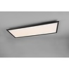 HLW LED LED Ceiling Lamp - Ceiling Lighting - Trion Alina - 34W - Warm White 3000K - Matte Black - Aluminum - 80cm HLW LED LED Ceiling Lamp - Ceiling Lighting - Trion Alina - 34W - Warm White 3000K - Matte Black - Aluminum - 80cm