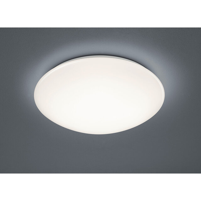 ronde witte LED plafondlamp 15W 1500 lumen warm wit licht 3000K spatwaterdicht IP44