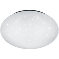 LED Ceiling Light - Bathroom Light - Trion Paula - 15W - Splashproof IP44 - Natural White 4000K - Star Light - Round - Matte White - Plastic LED Ceiling Light - Bathroom Light - Trion Paula - 15W - Splashproof IP44 - Natural White 4000K - Star Light - Round - Matte White - Plastic
