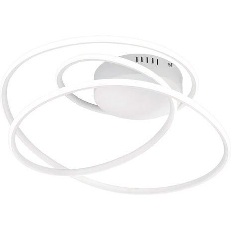 LED Plafondlamp - Plafondverlichting - Trion Bilona - 36W - Natuurlijk Wit 4000K - Dimbaar - Rond - Mat Wit - Aluminium LED Plafondlamp - Plafondverlichting - Trion Bilona - 36W - Natuurlijk Wit 4000K - Dimbaar - Rond - Mat Wit - Aluminium