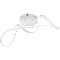 Trion Peruino LED plafondlamp 600mm dimbaar 28W 4000K