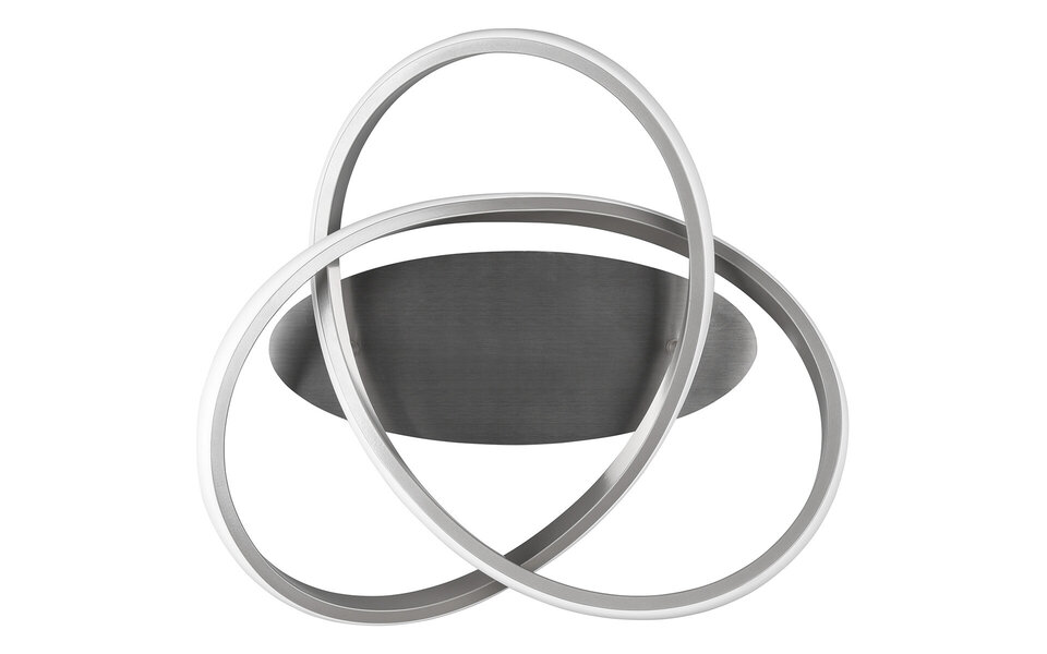 HLW LED LED Plafondlamp - Plafondverlichting - Trion Corcy - 18W - Natuurlijk Wit 4000K - Dimbaar - Rond - Mat Nikkel - Aluminium HLW LED LED Plafondlamp - Plafondverlichting - Trion Corcy - 18W - Natuurlijk Wit 4000K - Dimbaar - Rond - Mat Nikkel - Aluminium