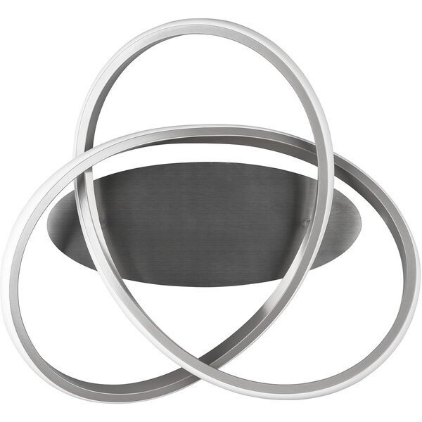 HLW LED LED Plafondlamp - Plafondverlichting - Trion Corcy - 18W - Natuurlijk Wit 4000K - Dimbaar - Rond - Mat Nikkel - Aluminium HLW LED LED Plafondlamp - Plafondverlichting - Trion Corcy - 18W - Natuurlijk Wit 4000K - Dimbaar - Rond - Mat Nikkel - Aluminium