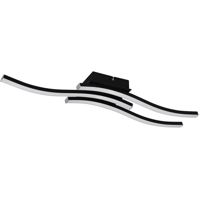 HLW LED LED Ceiling Light - Ceiling Lighting - Trion Ritonu - 15W - Natural White 4000K - Dimmable - Rectangle - Matte Black - Aluminum HLW LED LED Ceiling Light - Ceiling Lighting - Trion Ritonu - 15W - Natural White 4000K - Dimmable - Rectangle - Matte Black - Aluminum