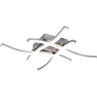 Trion Ritonu LED-plafondlamp 20W dimbaar mat nikkel 4000K Trion Ritonu LED-plafondlamp 20W dimbaar mat nikkel 4000K