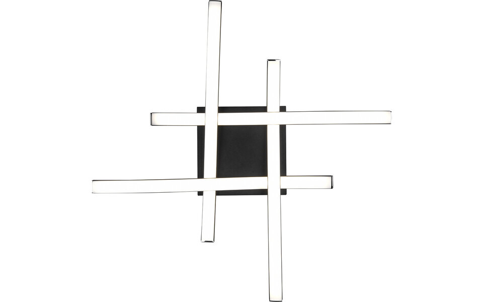 HLW LED LED Ceiling Light - Ceiling Lighting - Trion Ritonu - 20W - Natural White 4000K - Dimmable - Square - Matte Black - Aluminum HLW LED LED Ceiling Light - Ceiling Lighting - Trion Ritonu - 20W - Natural White 4000K - Dimmable - Square - Matte Black - Aluminum