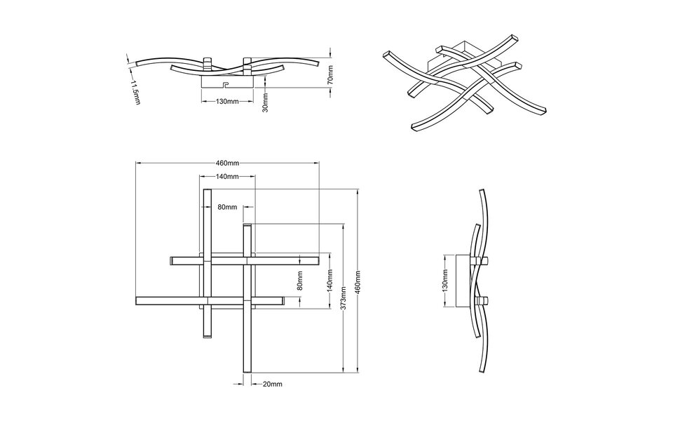 HLW LED LED Ceiling Light - Ceiling Lighting - Trion Ritonu - 20W - Natural White 4000K - Dimmable - Square - Matte Black - Aluminum HLW LED LED Ceiling Light - Ceiling Lighting - Trion Ritonu - 20W - Natural White 4000K - Dimmable - Square - Matte Black - Aluminum