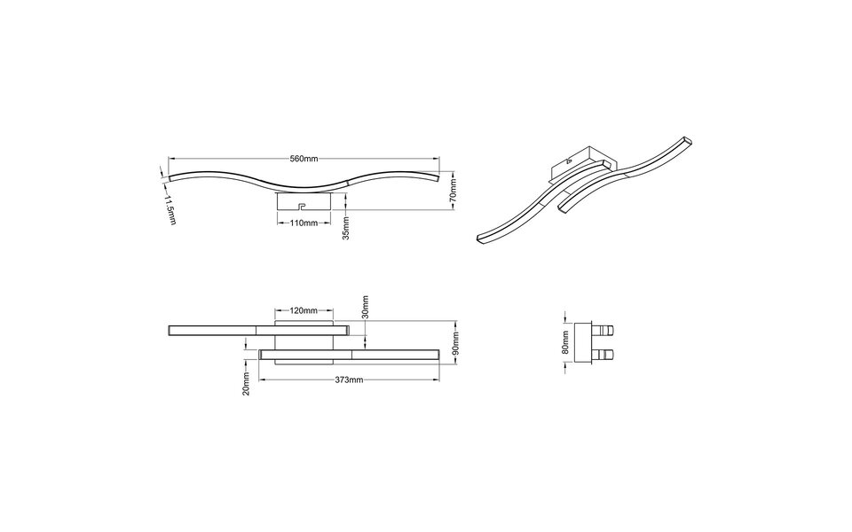 HLW LED LED Plafondlamp - Plafondverlichting - Trion Ritonu - 10W - Natuurlijk Wit 4000K - Dimbaar - Rechthoek - Mat Roségoud - Aluminium