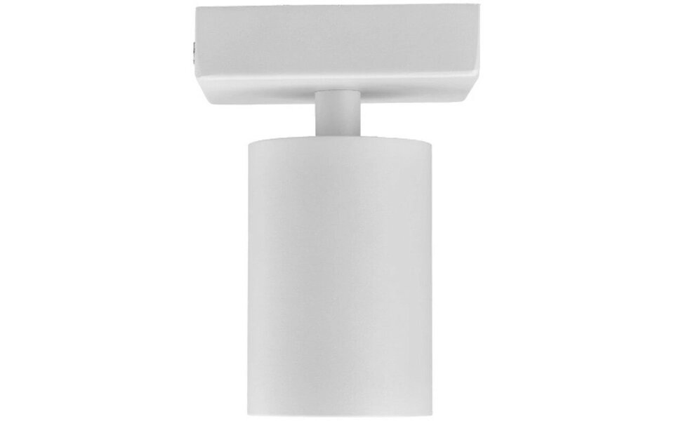 HLW LED LED Ceiling Spotlight - Brinton Betin - GU10 Fitting - 1-light - Round - Matt White - Tiltable - Aluminum - Philips - CorePro 830 36D - 3.5W - Warm White 3000K