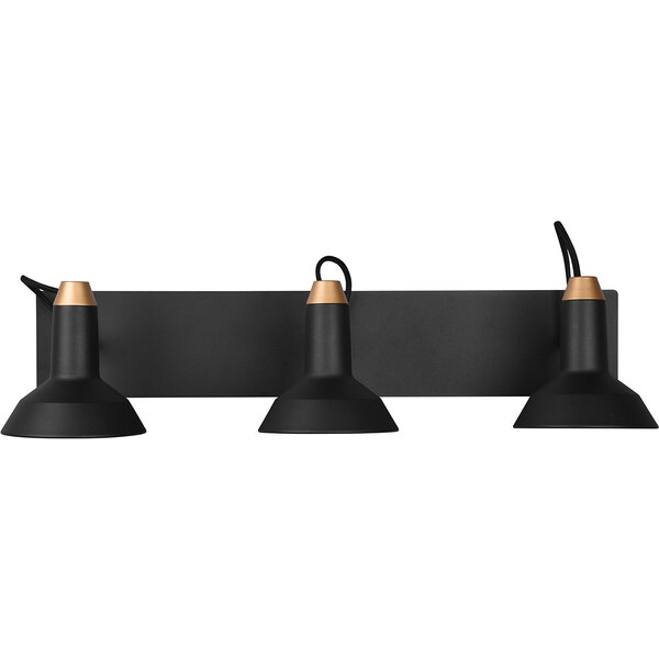 HLW LED LED Plafondspot - Trion Rollo - E14 Fitting - 3-lichts - Rechthoek - Mat Zwart - Aluminium HLW LED LED Plafondspot - Trion Rollo - E14 Fitting - 3-lichts - Rechthoek - Mat Zwart - Aluminium