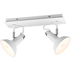 LED ceiling spotlight Trion Rollo - 2x E14 adjustable matte white