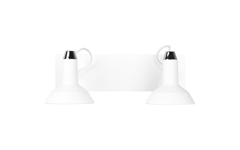 HLW LED LED Plafondspot - Trion Rollo - E14 Fitting - 2-lichts - Rechthoek - Mat Wit - Aluminium