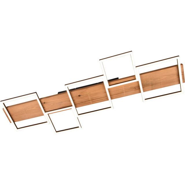 mat zwarte ronde LED plafondlamp 42W 5700 lumen warm wit licht 3000K mat zwarte ronde LED plafondlamp 42W 5700 lumen warm wit licht 3000K