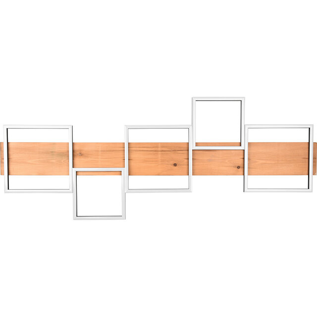 HLW LED LED Plafondlamp - Plafondverlichting - Trion Harla - 42W - Warm Wit 3000K - Dimbaar - Rechthoek - Mat Zwart - Aluminium HLW LED LED Plafondlamp - Plafondverlichting - Trion Harla - 42W - Warm Wit 3000K - Dimbaar - Rechthoek - Mat Zwart - Aluminium