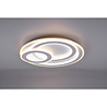 HLW LED LED Ceiling Light - Ceiling Lighting - Trion Mirna - 74W - Adjustable Color - Remote Control - Dimmable - Round - Matte White - Aluminum