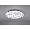 HLW LED LED Ceiling Light - Ceiling Lighting - Trion Mirna - 74W - Adjustable Color - Remote Control - Dimmable - Round - Matte White - Aluminum