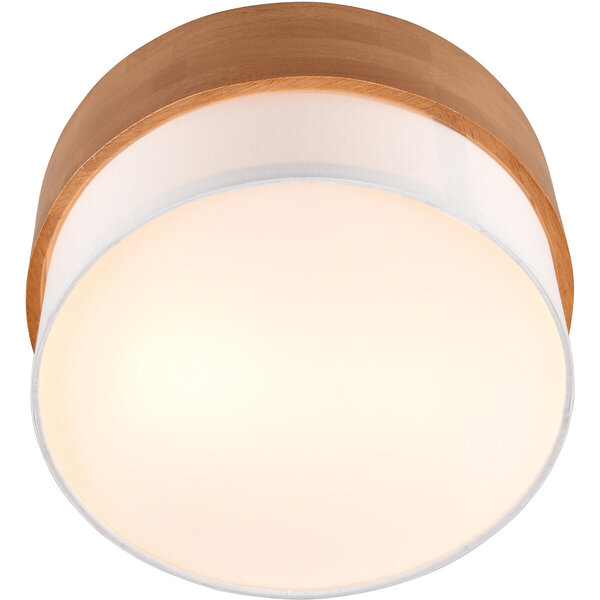 HLW LED LED Plafondlamp - Plafondverlichting - Trion Sella - E14 Fitting - 2-lichts - Rond - Mat Nikkel/Wit - Aluminium HLW LED LED Plafondlamp - Plafondverlichting - Trion Sella - E14 Fitting - 2-lichts - Rond - Mat Nikkel/Wit - Aluminium