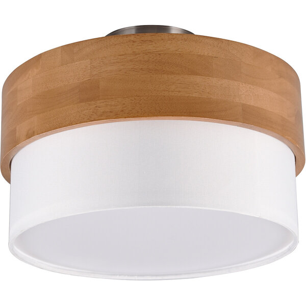 HLW LED LED Plafondlamp - Plafondverlichting - Trion Sella - E14 Fitting - 2-lichts - Rond - Mat Nikkel/Wit - Aluminium HLW LED LED Plafondlamp - Plafondverlichting - Trion Sella - E14 Fitting - 2-lichts - Rond - Mat Nikkel/Wit - Aluminium