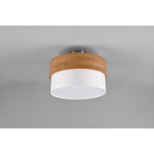 HLW LED LED Plafondlamp - Plafondverlichting - Trion Sella - E14 Fitting - 2-lichts - Rond - Mat Nikkel/Wit - Aluminium HLW LED LED Plafondlamp - Plafondverlichting - Trion Sella - E14 Fitting - 2-lichts - Rond - Mat Nikkel/Wit - Aluminium