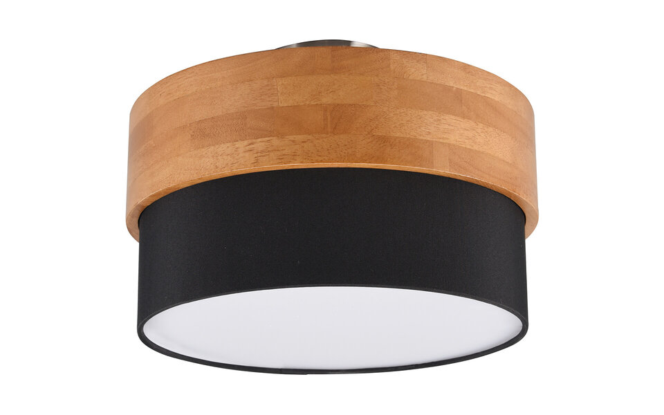 HLW LED LED Ceiling Lamp - Ceiling Lighting - Trion Sella - E14 Fitting - 2-light - Round - Matte Nickel/Black - Aluminum HLW LED LED Ceiling Lamp - Ceiling Lighting - Trion Sella - E14 Fitting - 2-light - Round - Matte Nickel/Black - Aluminum