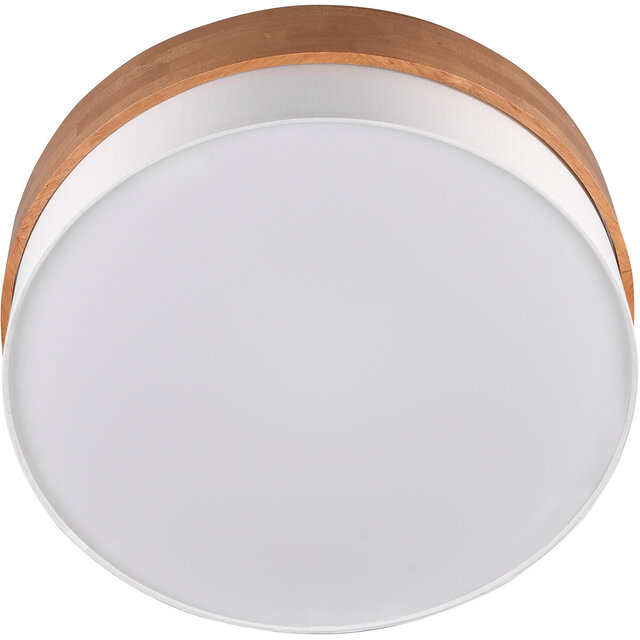 HLW LED LED Plafondlamp - Plafondverlichting - Trion Sella - E14 Fitting - 3-lichts - Rond - Mat Nikkel/Wit - Aluminium