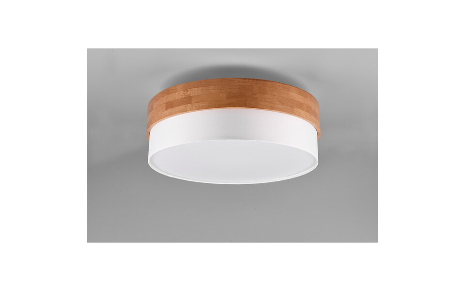 HLW LED LED Plafondlamp - Plafondverlichting - Trion Sella - E14 Fitting - 3-lichts - Rond - Mat Nikkel/Wit - Aluminium