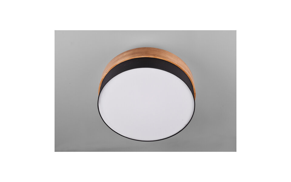 HLW LED LED Plafondlamp - Plafondverlichting - Trion Sella - E14 Fitting - 3-lichts - Rond - Mat Nikkel/Zwart - Aluminium
