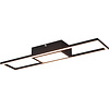 Trion Riyaz LED Ceiling Light 22W Dimmable Matte Black