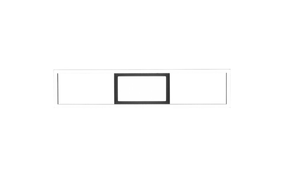 HLW LED LED Plafondlamp - Plafondverlichting - Trion Riyaz - 22W - Aanpasbare Kleur - Afstandsbediening - Dimbaar - Rechthoek - Mat Zwart - Aluminium HLW LED LED Plafondlamp - Plafondverlichting - Trion Riyaz - 22W - Aanpasbare Kleur - Afstandsbediening - Dimbaar - Rechthoek - Mat Zwart - Aluminium